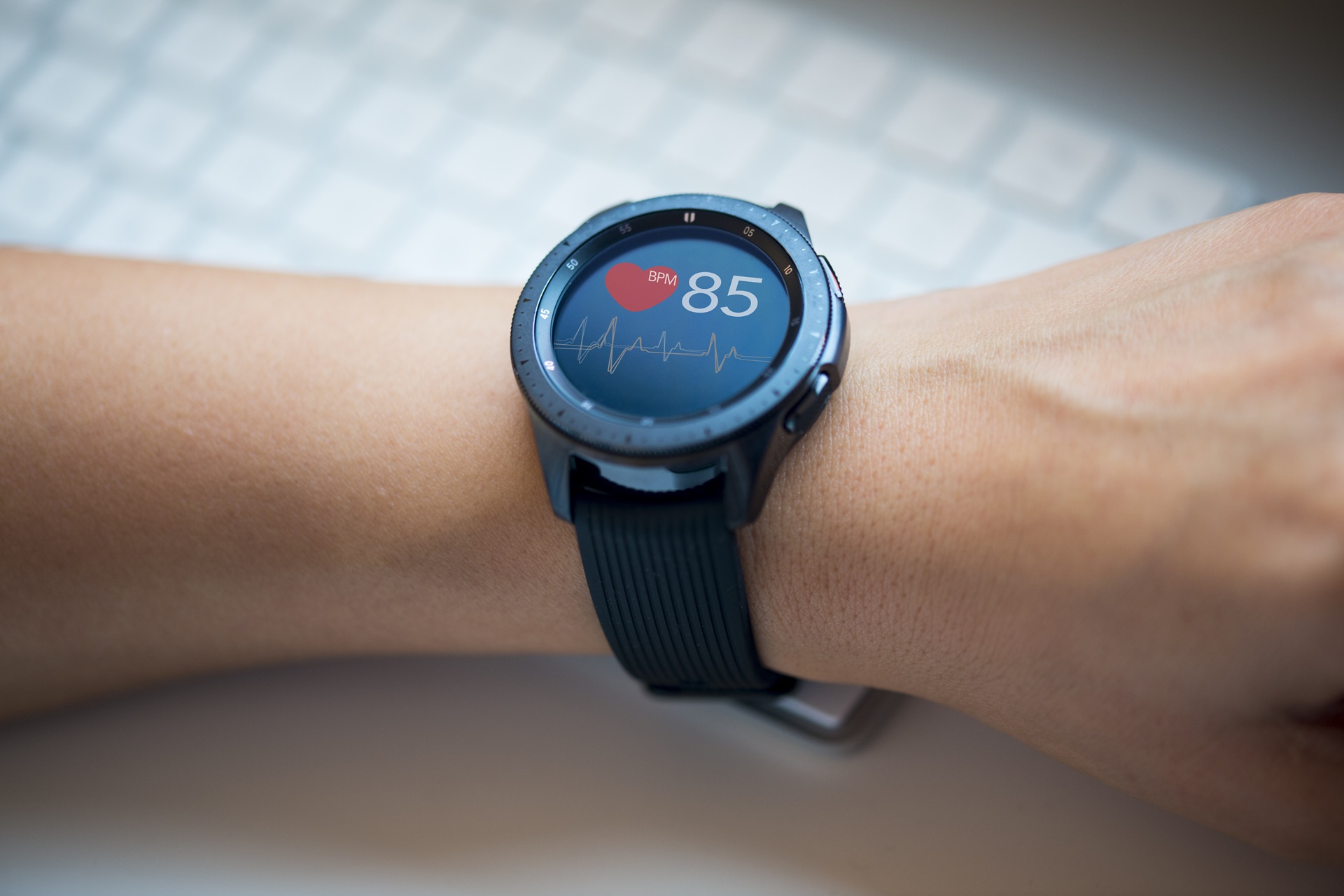 Pulsanzeige auf Smartwatch | einweg Vape  